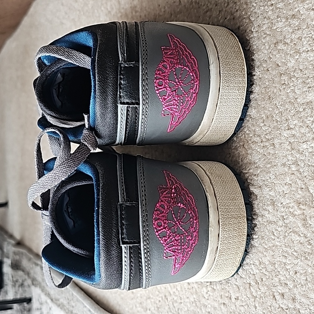 Air Jordan 1 Retro Low 'Cool Grey' 553558-018 mens sz 9.5 - Picture 4 of 6